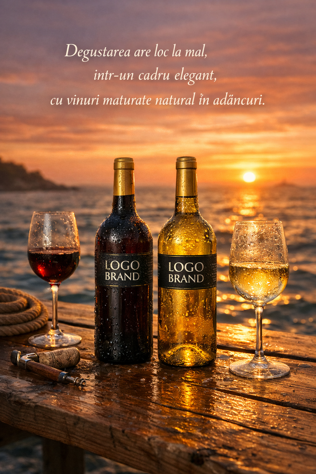Pachet Premium – Vin Maturat Subacvatic | Casino Constanța